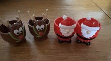 Christmas Egg Cups For Kids -