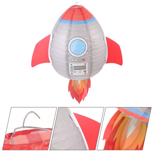 Rocket light shade - light, space