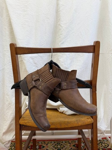 Vintage 90s leather - leather, cowboy