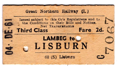 Railway ticket ireland - railway, great