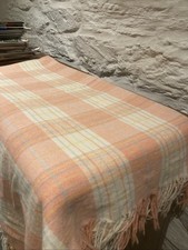 Vintage Woolen Blanket. Orange