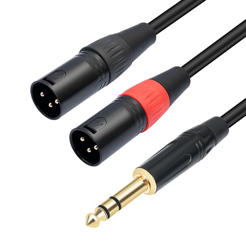 Trs dual xlr male - trs,