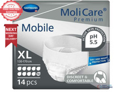 Molicare Premium Mobile - 10 Drops -  Extra Large - Pack of 14 - Single Pack
