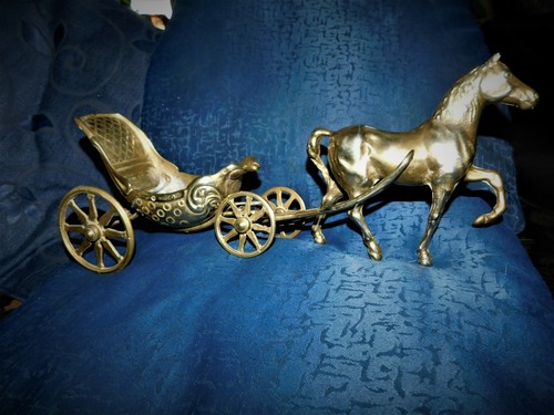 Vintage solid brass - solid, heavy