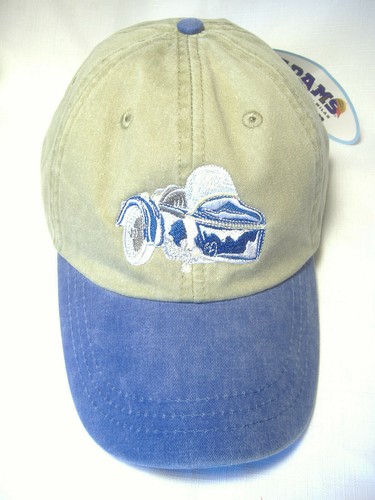 Sidecar hat embroidered khaki - hat,