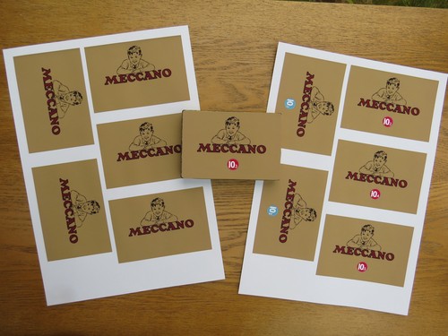 Meccano vintage small parts - meccano,