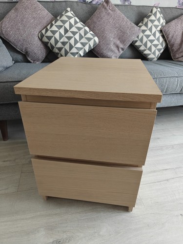 Ikea malm bedside table - ikea,