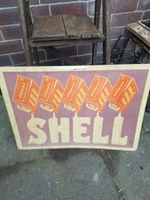 Genuine Vintage Shell Oil Sign