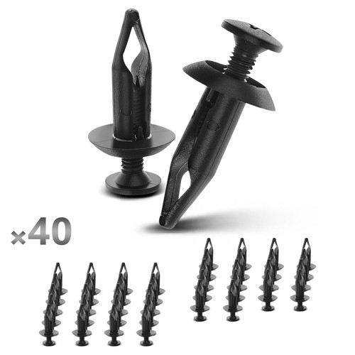 40x fastening clips - 40x,