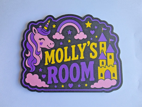 Personalised unicorn bedroom - unicorn,
