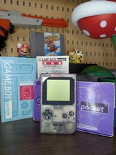 Nintendo game boy pocket - pocket, clear