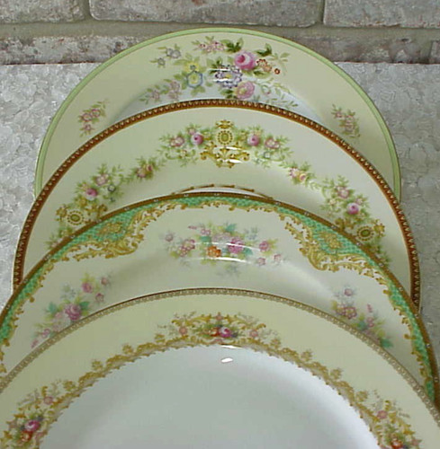 Vintage mismatched china - vintage,