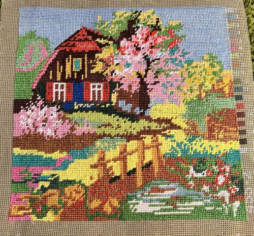 Country cottage and gardens - country,