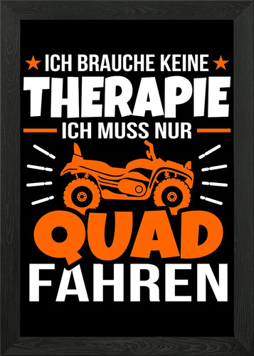 Quad bike framed wall - wall, art