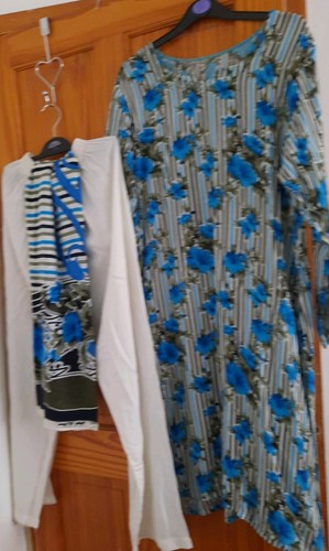 3pcs shalwar kameez with - shalwar,