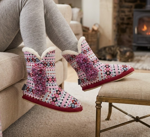 Dunlop women fair isle - isle, knit