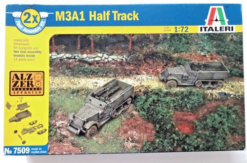 Italeri 7509 m3a1 half - italeri,