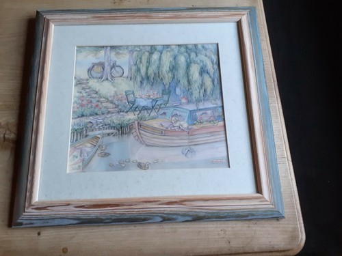 Kim jacobs print narrowboat - jacobs,