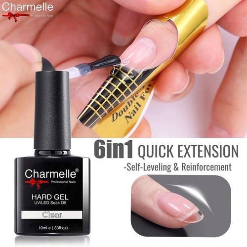 Clear liquid hard builder - clear, nail
