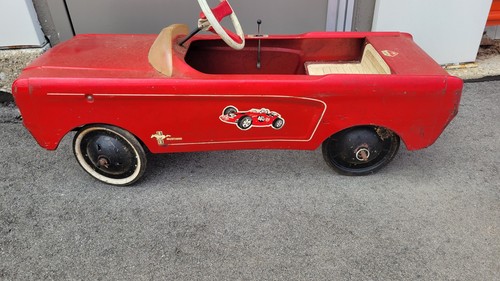 Ford mustang metal pedal car - ford,