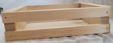 Small Mini Wooden Crate Box