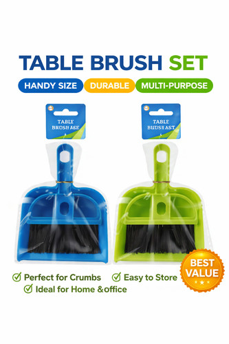 Table brush set dustpan desk - table,