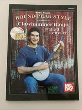 Round Peak Style Clawhammer Banjo by Brad Leftwich (Mixed Media, 1999)