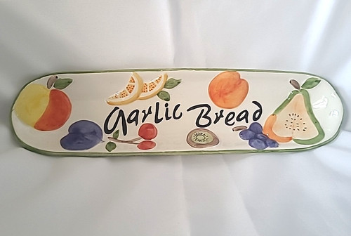 Vintage rayware garlic bread - garlic,