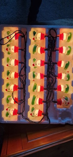 Vintage pifco snowman - vintage,