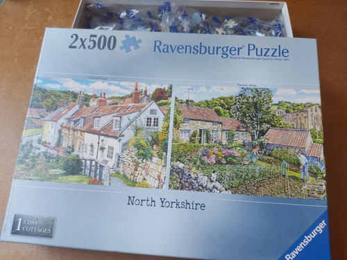 2x500 pieces ravensburger - pieces,