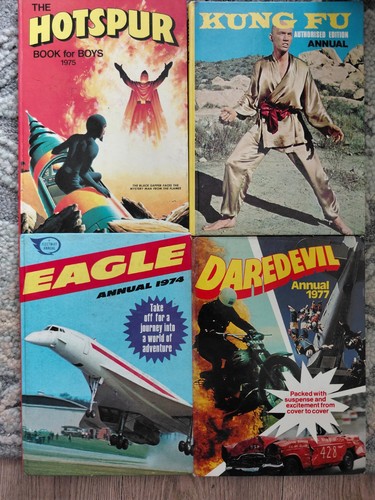 1970s comic annuals mixed - 1970s,
