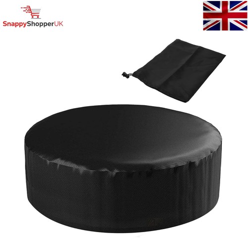 Luxury black thermal hot tub - black,