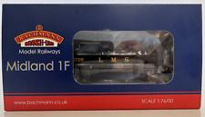 Bachmann 31-430, Midland Class 1F, 0-6-0, DCC Ready, LMS Black, 00 Gauge ‘1725’