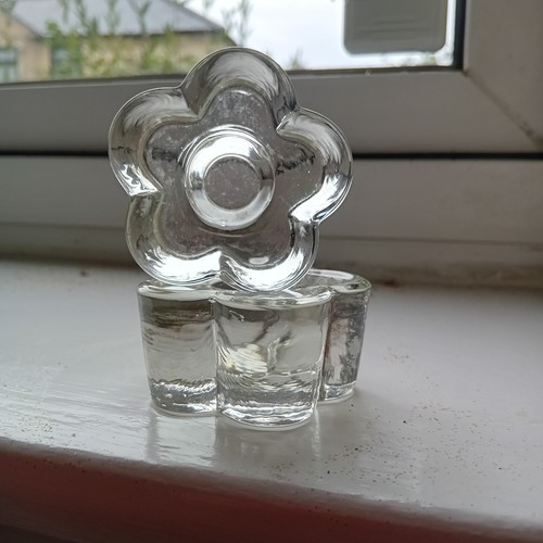 Pair glass candle - candle, petal