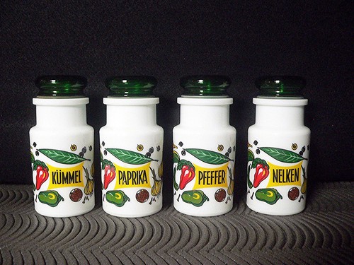 Vintage german milk glass - vintage,