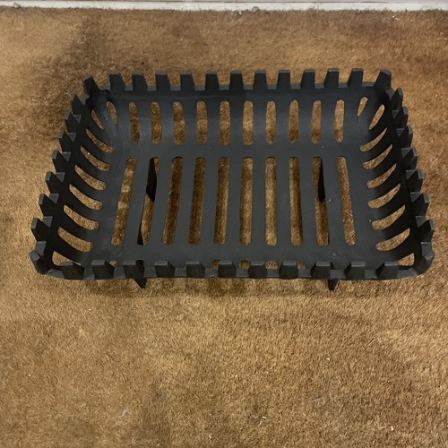 Cast iron fire basket - iron, basket/grate
