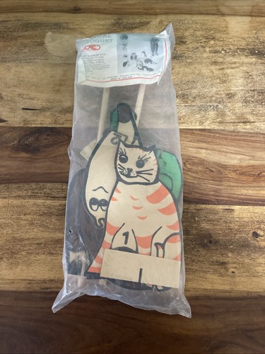 Retro animal croquet - retro,