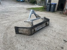 Iae Galvanised Yard Scraper. Tractor Trailer Loader Spreader Cattle