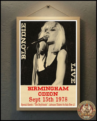 Blondie birmingham odeon sept - blondie,