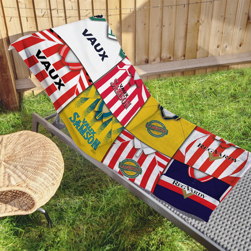Sunderland retro shirt montage - retro,