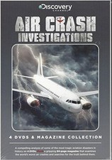 Air Crash Investigations 4 DVD & Magazine Collection