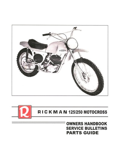 Rickman montesa and - montesa, zundapp