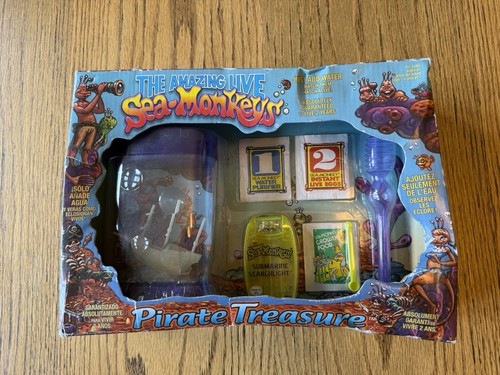 Sea monkeys pirate - sea, treasure