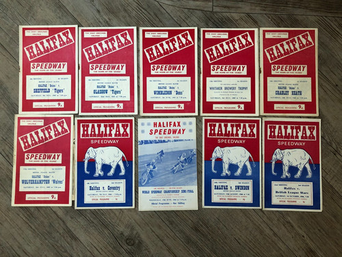 Speedway programmes 8 - x,
