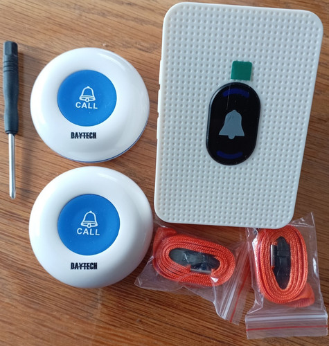 Wireless caregiver pager alert - wireless,