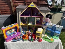 Peppa Pig & Friends Bundle - Wooden House, School, Theatre, Figures & Much More!