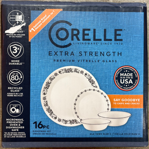New corelle old town blue - new,