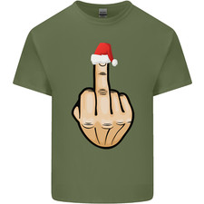 Bah Humbug Finger Flip Funny