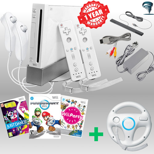 Nintendo wii console inc - inc, mario