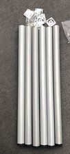 Ikea ADILS Steel Legs x6for Table Top/Desk Grey 70cm High. Adjustable Feet. Used